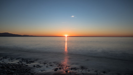 Obraz premium Casares Beach at sunrise