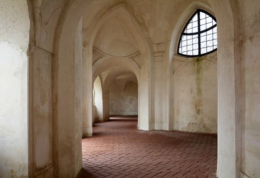 Church of St. John of Nepomuk on Zelena Hora UNESCO monument. It was built in baroque gothic style and was designed by architect Jan Blazej Santini-Aichel. It is placed near Zdar nad Sazavou town. 
