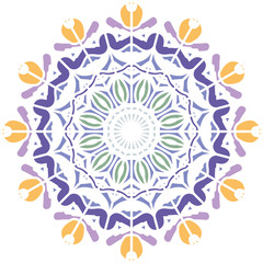 Mandala Lace Pattern, Oriental