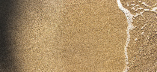Sandstrand Hintergrund Banner