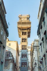 Elevador de Santa Justa Lissabon Portugal