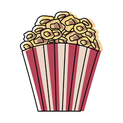 pop corn cinema icon vector illustration design
