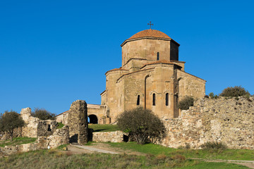 Fototapeta na wymiar Jvari Monastery near Mtskheta, Georgia