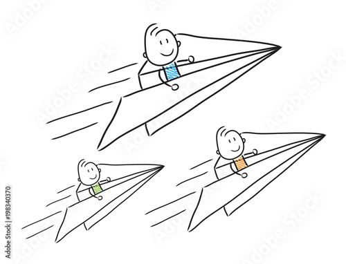 "Papierflieger" Stockfotos und lizenzfreie Vektoren auf Fotolia.com