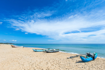 Obraz premium tropical beach in Sri Lanka