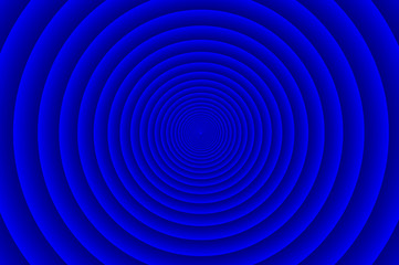 Concentric circle elements pattern, Blue color ring, Circle spin target,