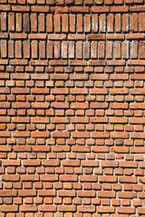 Background of old vintage brick wall
