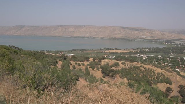 Sea of Galilee and its surroundings