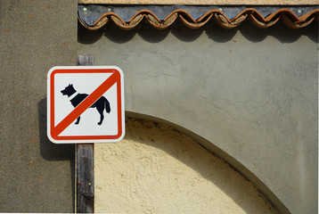chiens interdits