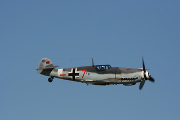Messerchmitt bf 109 en vol