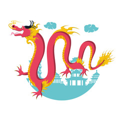 chinese culture dragon icon