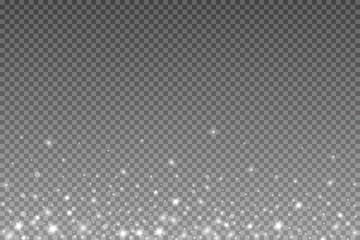 Light flare special effect with rays of light and magic sparkles. 