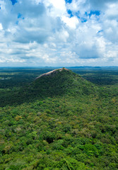 Obraz premium Sigiriya Lion Rock Fortress in Sri Lanka