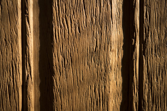Holzstruktur einer Kassettentür