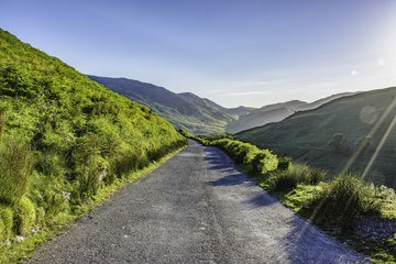 Fototapeta na wymiar Stunning landscape of Lake District National Park,Cumbria,Uk