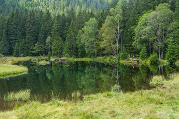 Kleiner Arbersee im Bayerischen Wald