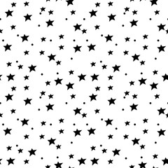 Obraz premium Star seamless pattern.Design template for wallpaper,fabric,wrapping,textile