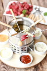 fondue bourguignonne et caquelon 4