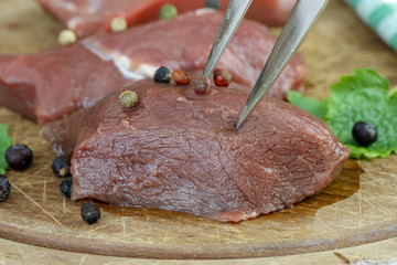 rohes Fleisch
