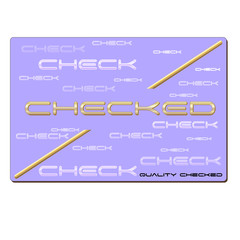 checked quality