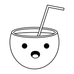 kawaii cocktail icon