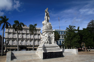 Fototapeta na wymiar Jose Marti Monument, Central Park, Havana, Cuba