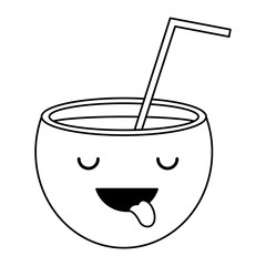 kawaii cocktail icon