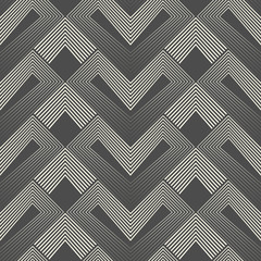 Seamless Zig Zag Pattern. Abstract Aztec Background. Vector Regular Texture