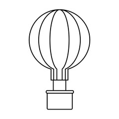 hot air balloon icon