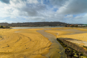 The beach in Aldan - Spain