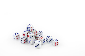 Abstract background with shape. Pattern, concept, fortune, lucky & risk.