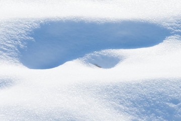 Fototapeta na wymiar texture-snow fallen on the ground