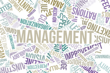 Obraz premium Management, for texture or background.