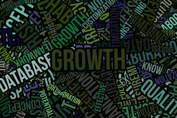 Growth, for texture or background.