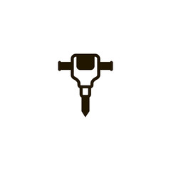 drill icon. sign design