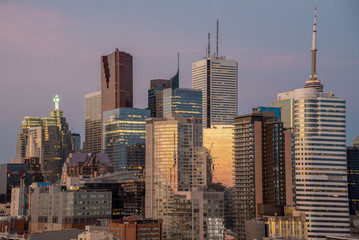Obraz na płótnie Canvas View of Toronto, Canada
