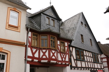 Historische Fachwerkhäuser im Zentrum von Bad Camberg