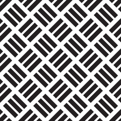 Vector seamless square geometric pattern