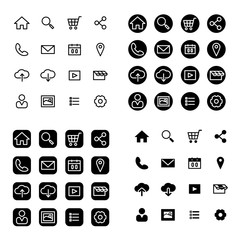 icon website, vector