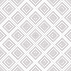 Vector seamless geometric pattern with squares and rhombus