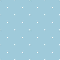 Vector seamless pattern with polka dots