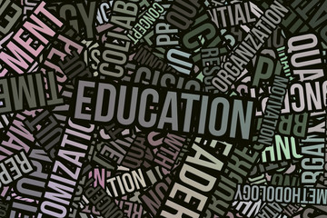 Education, for texture or background.