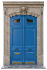 entrance classical doors