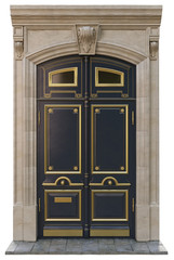 entrance classical doors