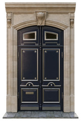 entrance classical doors
