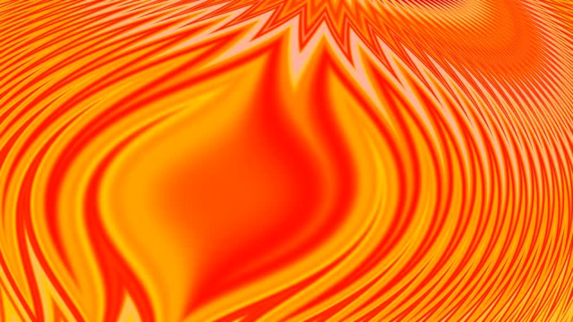 fondo con movimientos que forman ondas sinuosas con zigzag y l&iacute;neas en colores brillantes rojo, naranja, blanco y amarillo