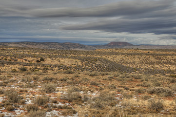 Fototapeta na wymiar Arizona Desert in Wintertime