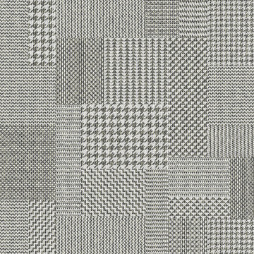 Seamless vector pattern. Patchwork of Classic Glen Plaid patterns. Imitation of a fabric texture. Vector image.