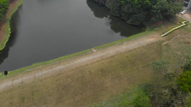 Water reservoir at Mae Fah Luang, public university of Chiangrai, Thailand