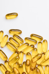 Vitamin Omega 3 fish oil tablets